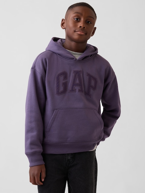 Kids VintageSoft Oversized Logo Hoodie
