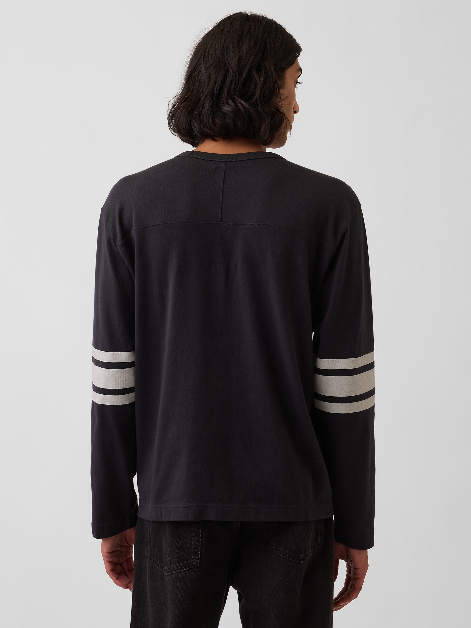 Мужские футболки Gap Heavyweight Varsity T-Shirt — фото 3