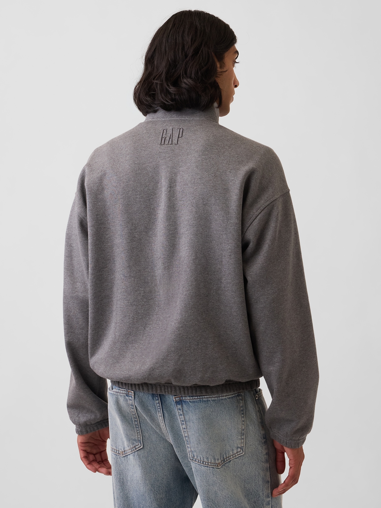 Мужские куртки Gap Heavyweight Oversized Zip Jacket — фото 3