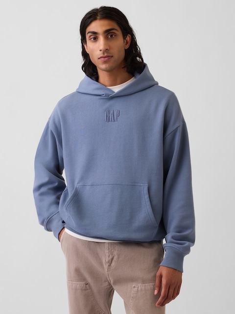 Heavyweight Oversized Logo Hoodie