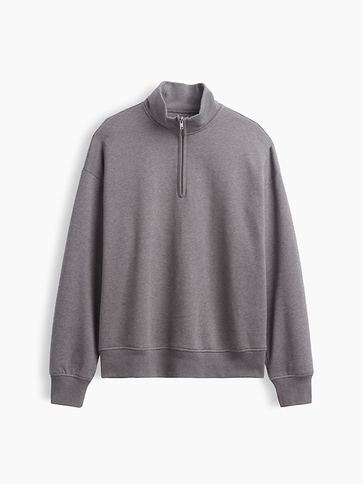 Heavyweight Oversized Quarter-Zip Pullover | Gap