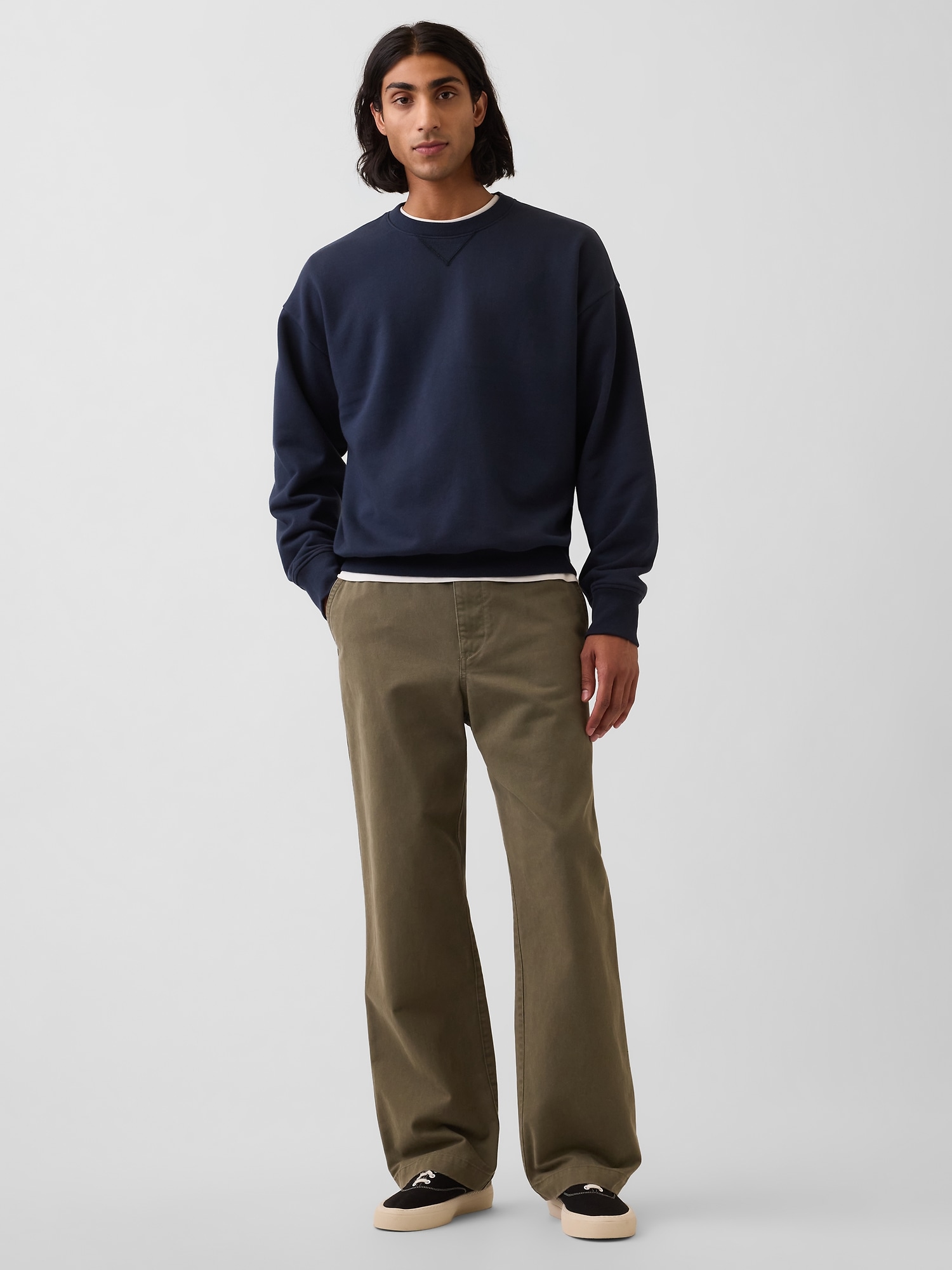 Мужские худи Gap Heavyweight Oversized Sweatshirt — фото 2