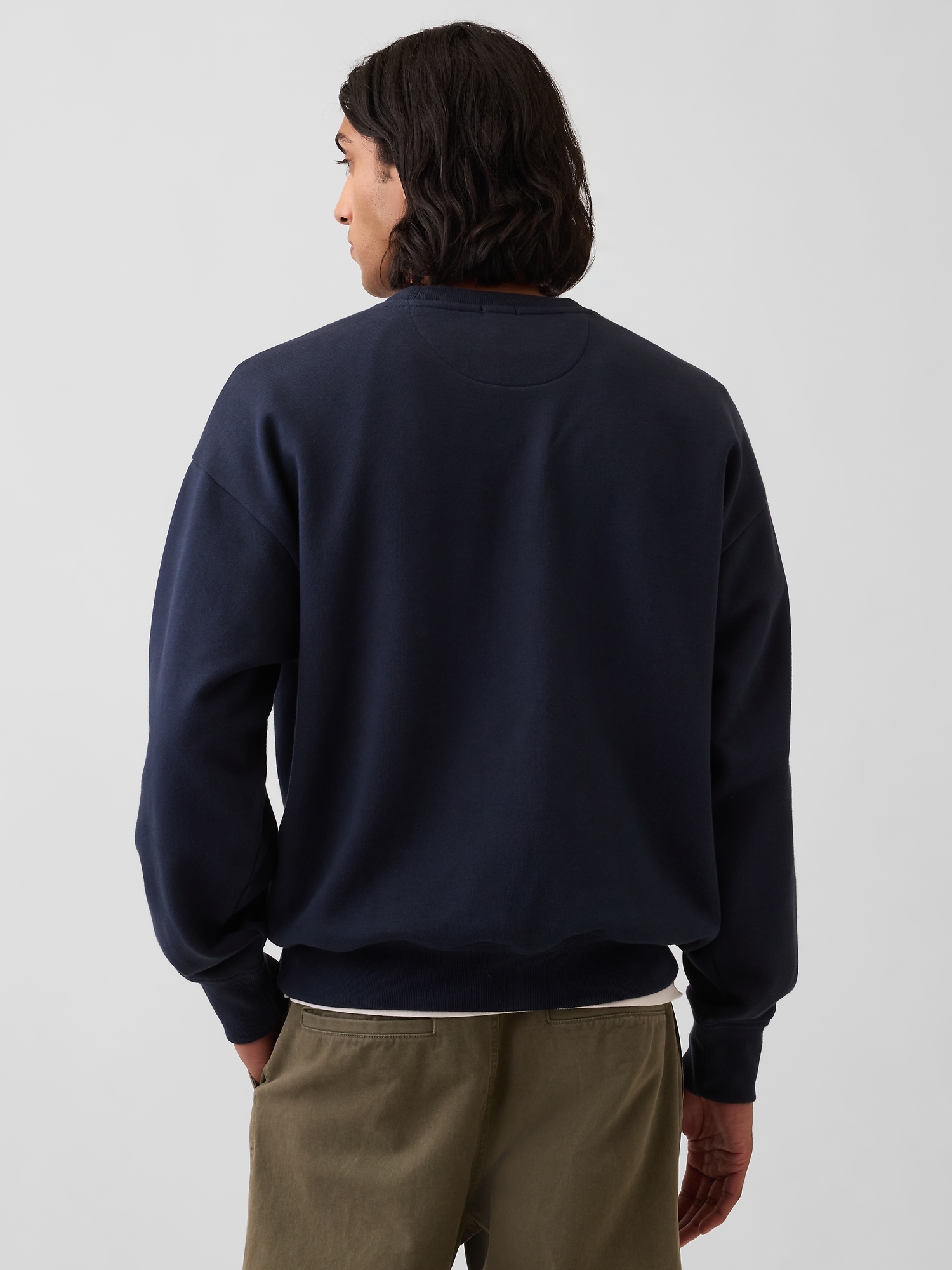 Мужские худи Gap Heavyweight Oversized Sweatshirt — фото 3
