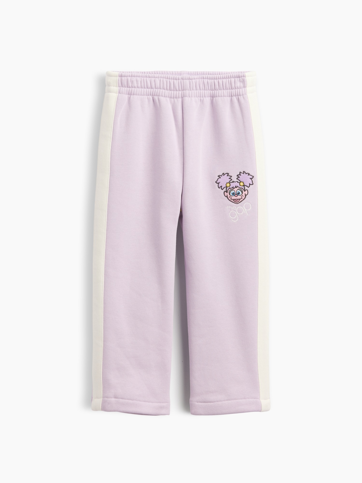 Брюки Gap Sesame Street VintageSoft Sweatpants для малышей, цвет: Abby Cadabby — фото 3