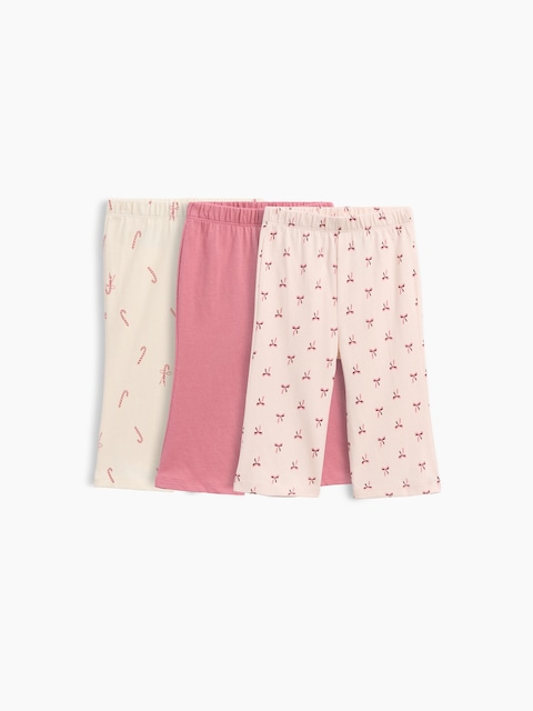 Baby First Favorites Organic Cotton Pull-On Pants (3-Pack)
