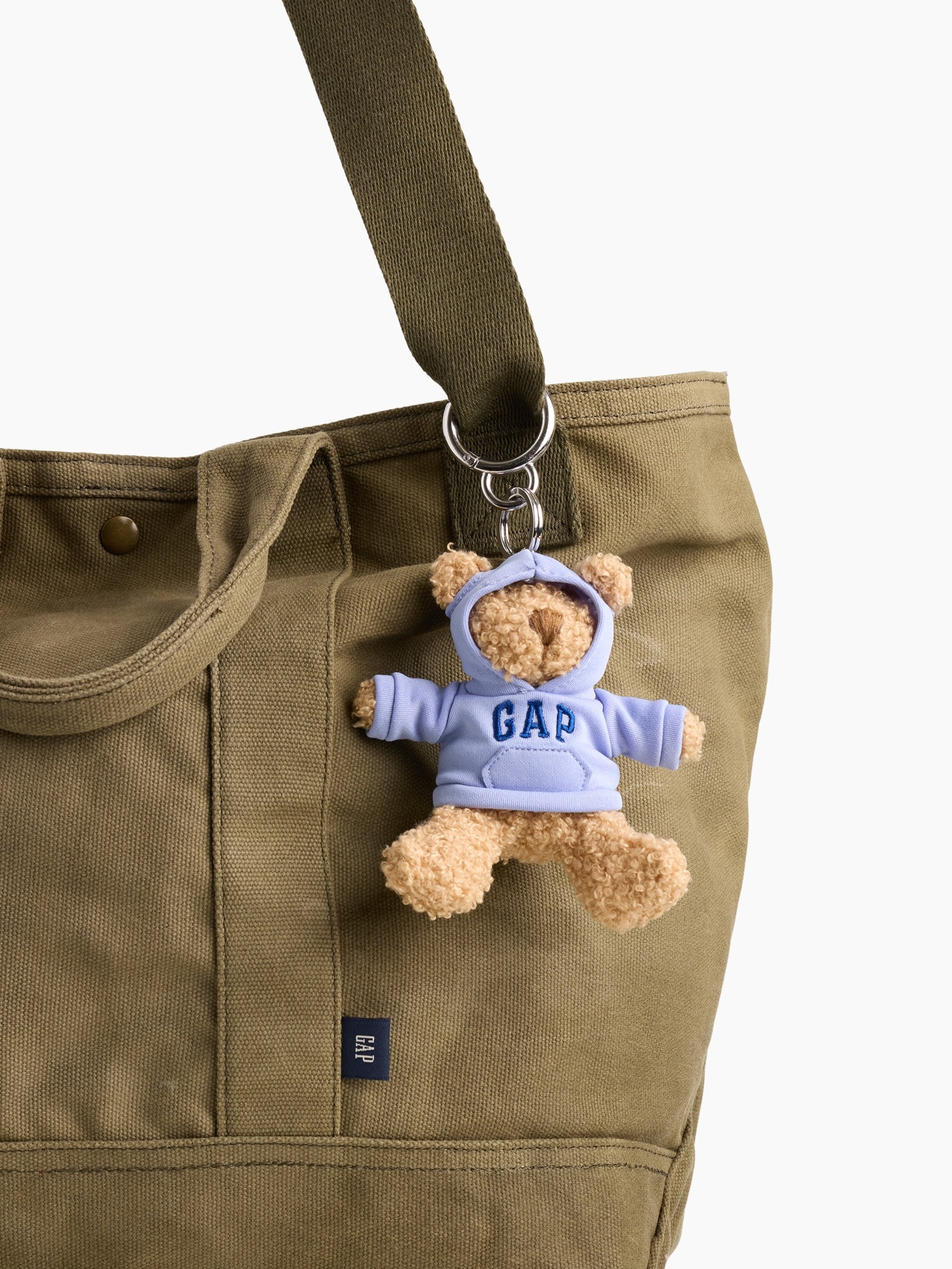 Подвеска на сумку Gap Brannan Bear в виде мишки, цвет: Синий — фото 3