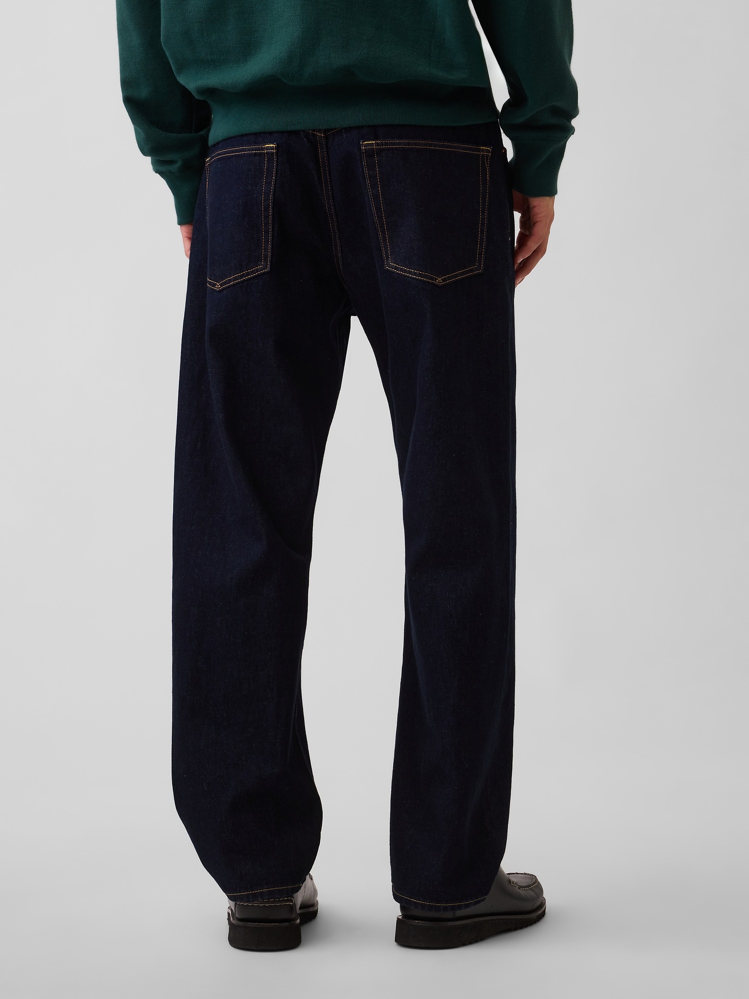 Мужские джинсы Gap Relaxed Taper Jeans — фото 4