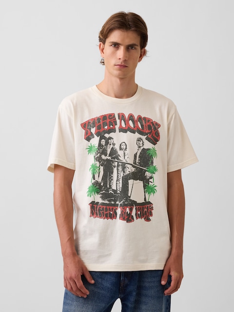 The Doors Relaxed Graphic T-Shirt