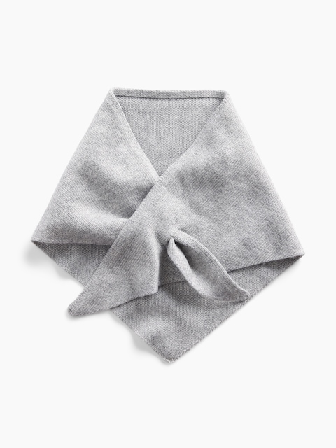 Knit Triangle Scarf
