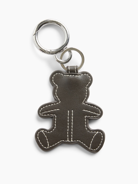 Brannan Bear Vegan Leather Bag Charm