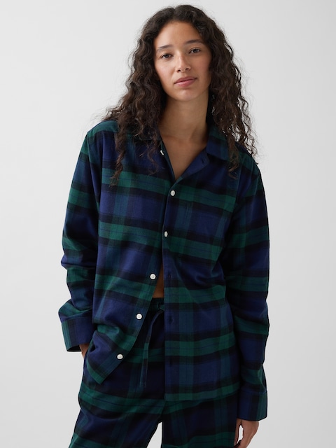 Adult Softest Flannel PJ Shirt