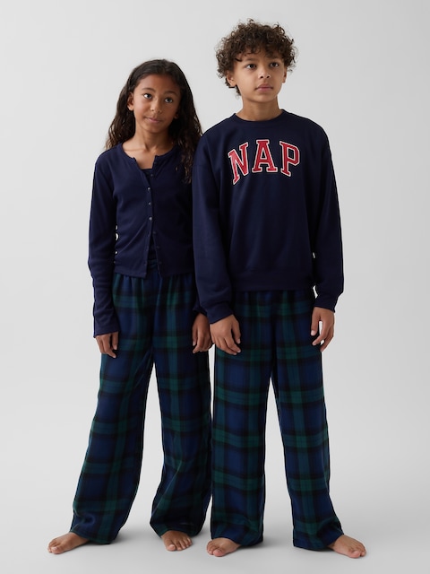 Kids Recycled Flannel PJ Pants