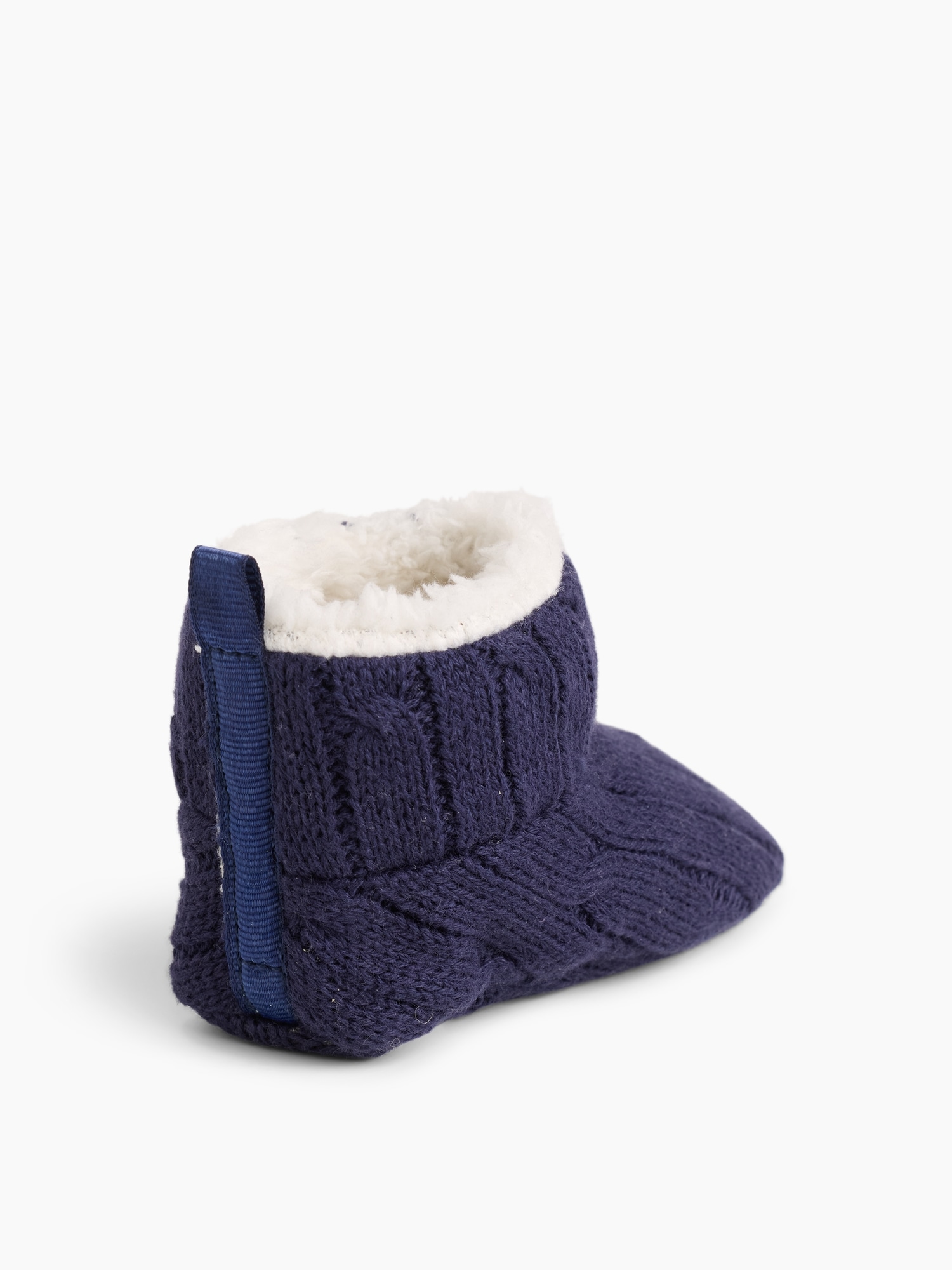 Свитер Gap Sherpa-Lined Sweater Booties для малышей, цвет: Тёмный Ночной — фото 3