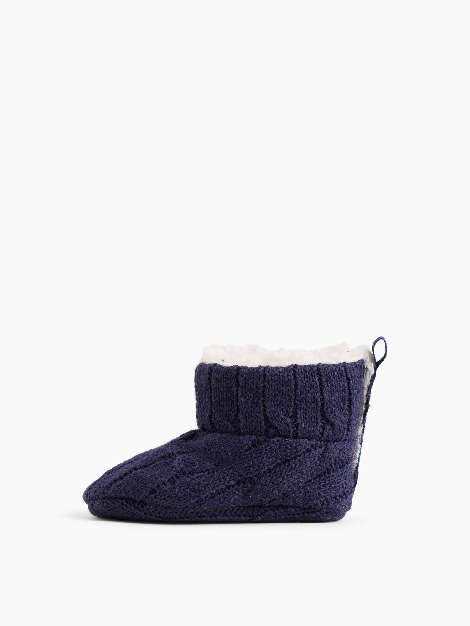 Свитер Gap Sherpa-Lined Sweater Booties для малышей, цвет: Тёмный Ночной — фото 4