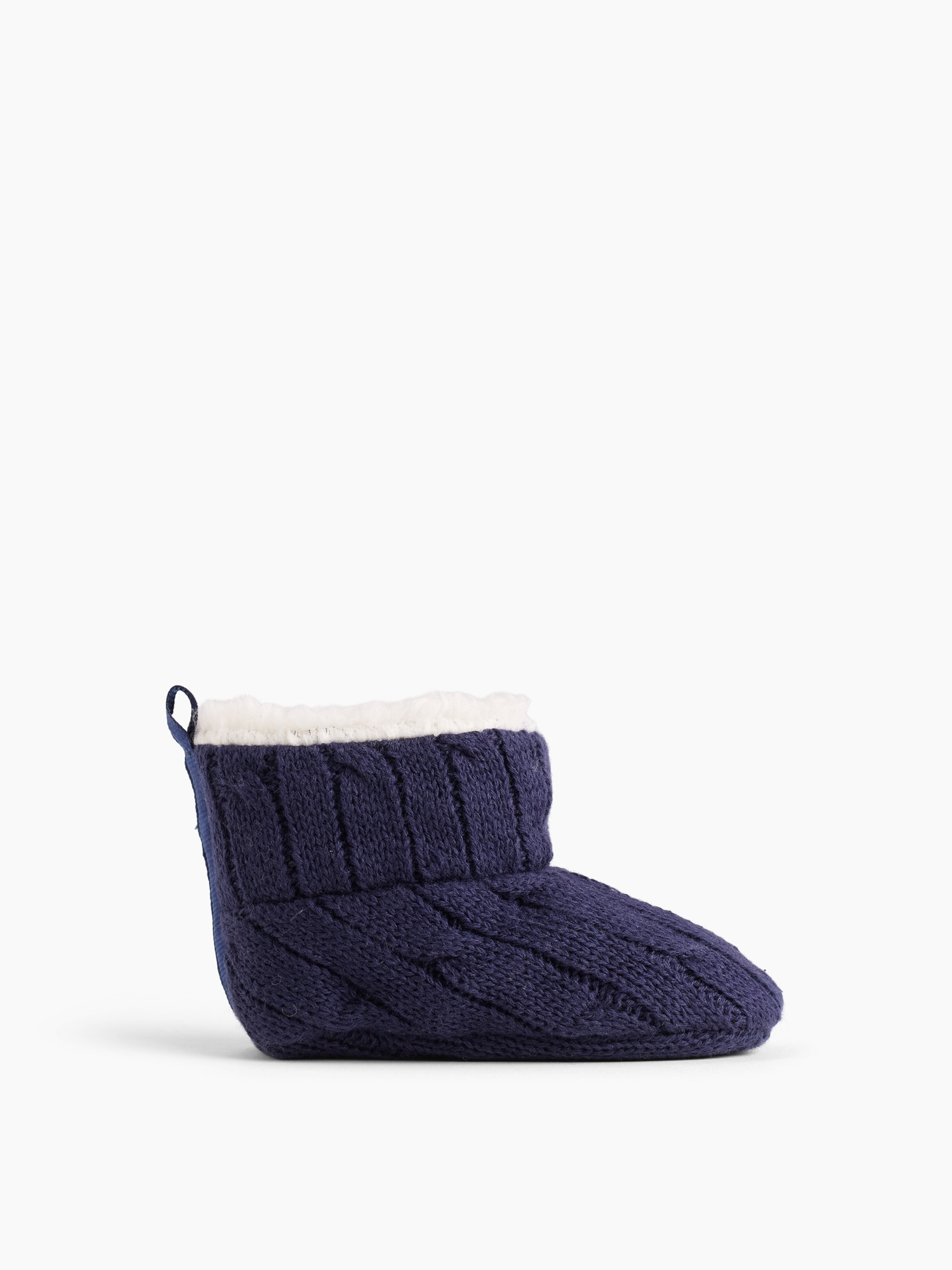 Свитер Gap Sherpa-Lined Sweater Booties для малышей, цвет: Тёмный Ночной