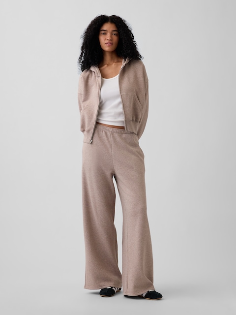 VintageSoft Baggy Wide-Leg Sweatpants