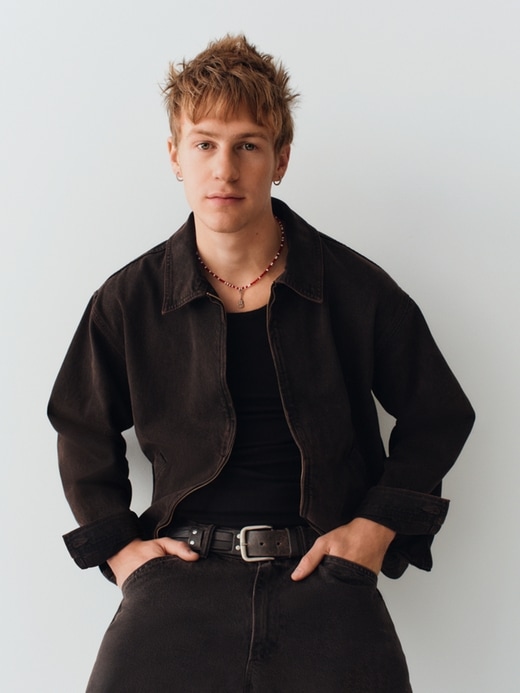 Denim Boxy Workwear Jacket | Gap