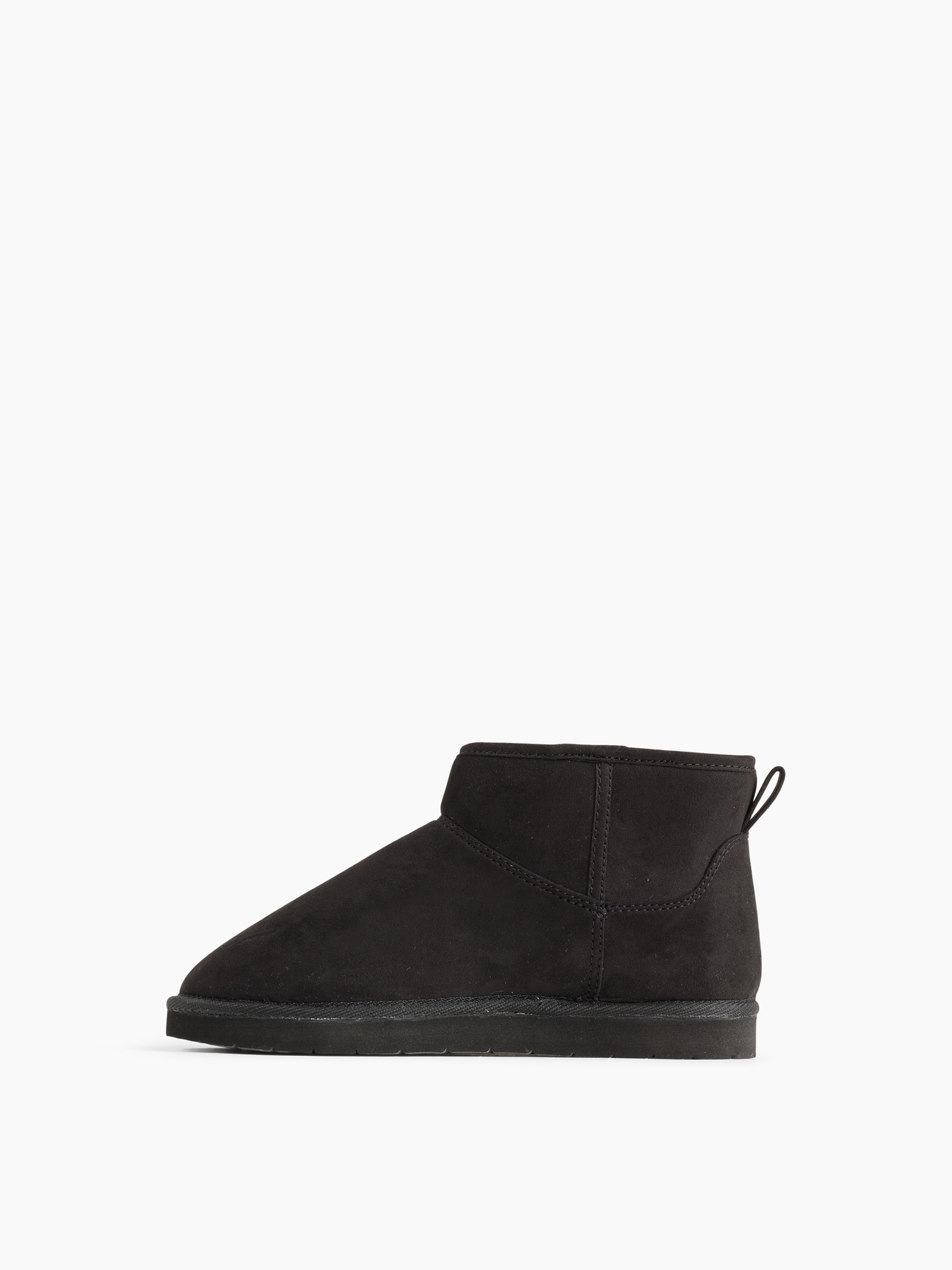 Детские ботинки Gap Sherpa-Lined Vegan Suede, цвет: Чёрный — фото 4