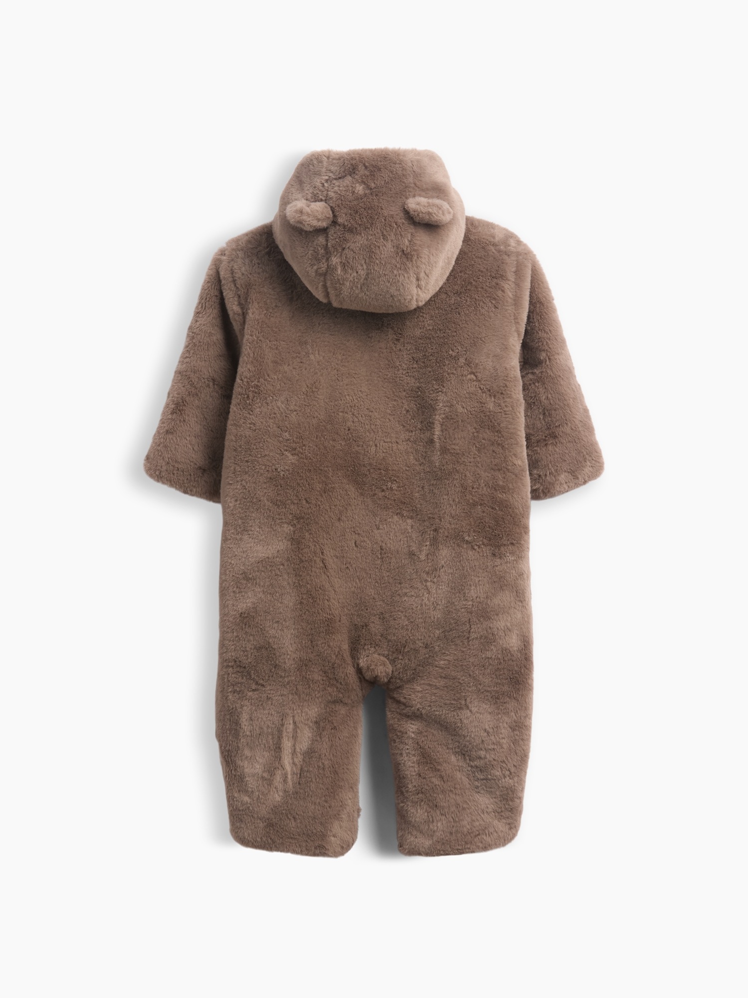 Куртки Gap Faux Fur Brannan Bear Hooded One-Piece для малышей, цвет: Plymouth Rock — фото 2