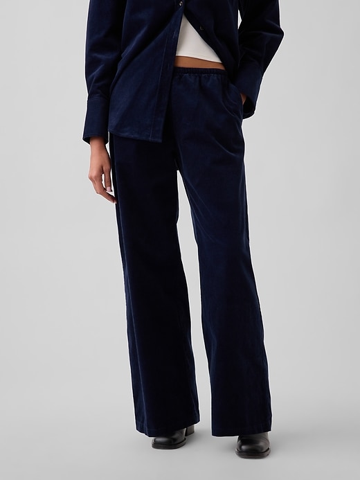 Corduroy Easy Wide-Leg Pants | Gap