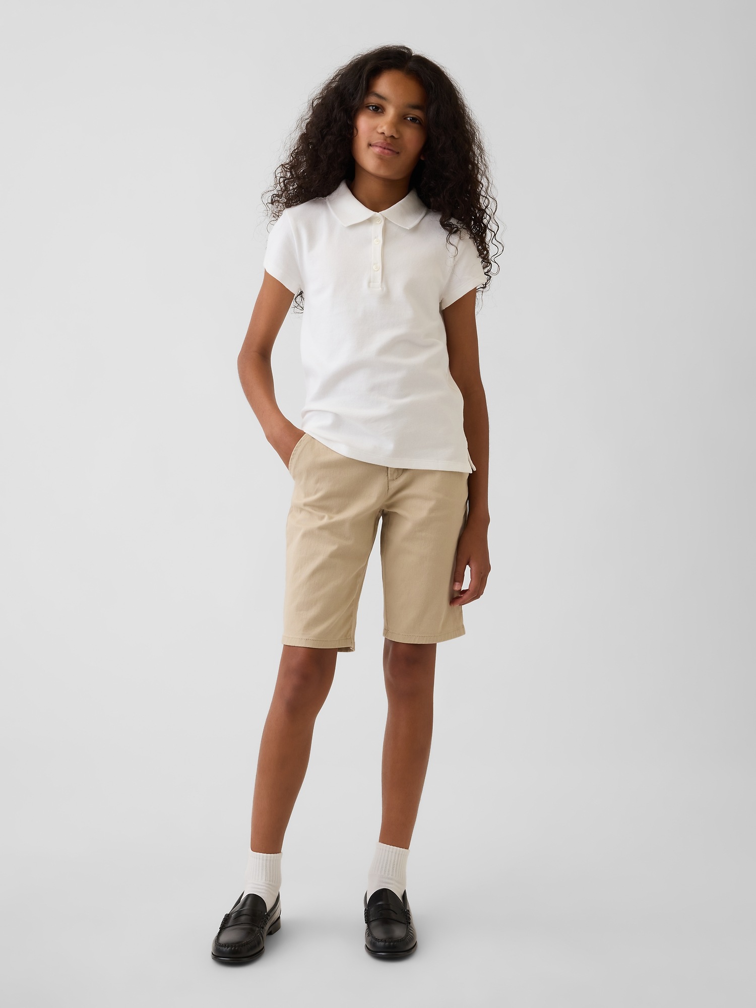 Детские шорты Gap Kids Uniform Bermuda Shorts