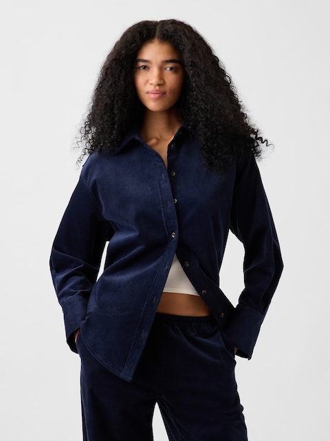 Corduroy Big Shirt