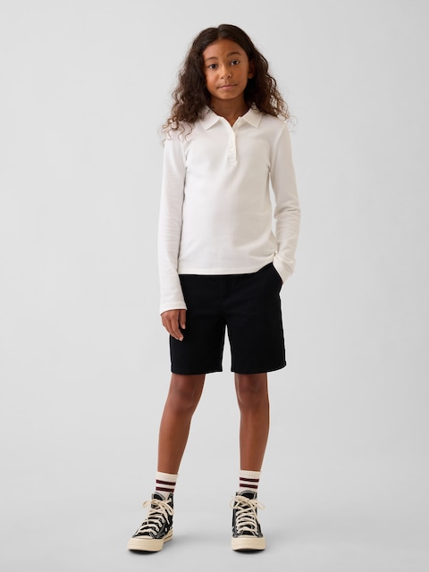 Kids Uniform Midi Shorts