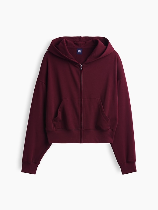 VintageSoft Terry Oversized Wedge Zip Hoodie | Gap