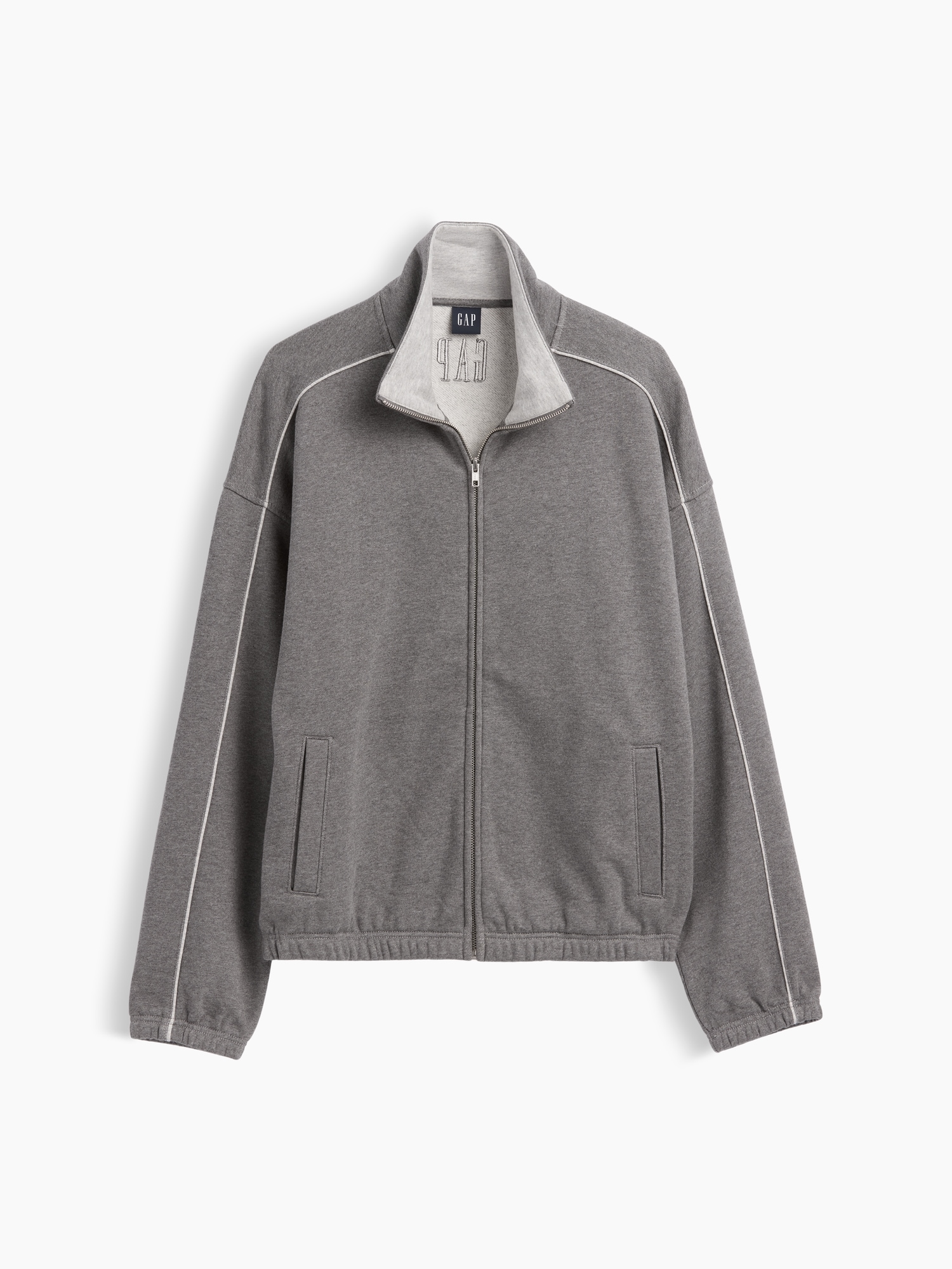Мужские куртки Gap Heavyweight Oversized Zip Jacket — фото 5