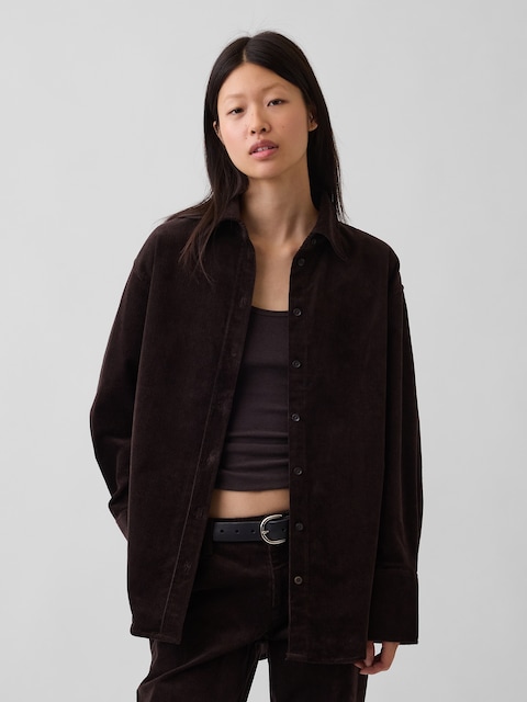 Corduroy Big Shirt