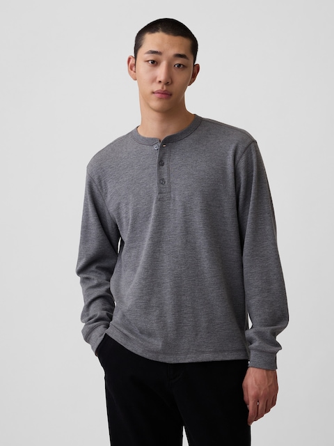 Relaxed Henley T-Shirt