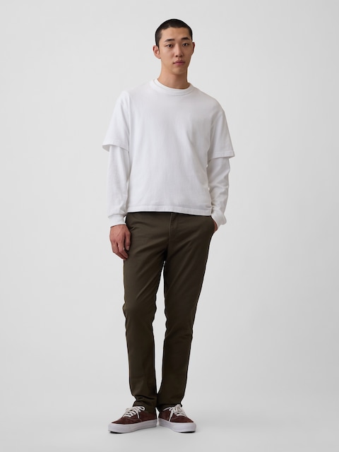 Modern Slim Khakis