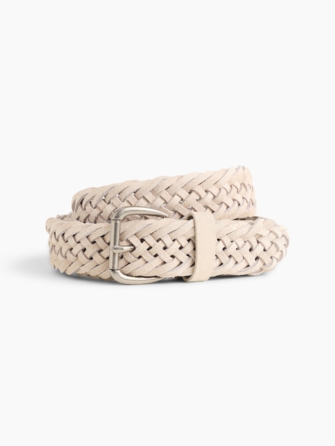 Braided Suede Belt