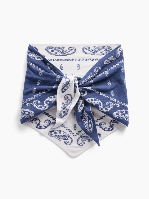 Paisley Triangle Scarf