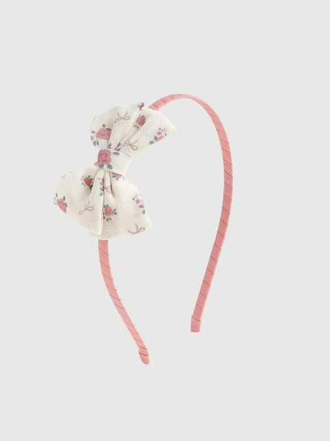 Sweet Wink Coquette Rose Tulle Bow Headband