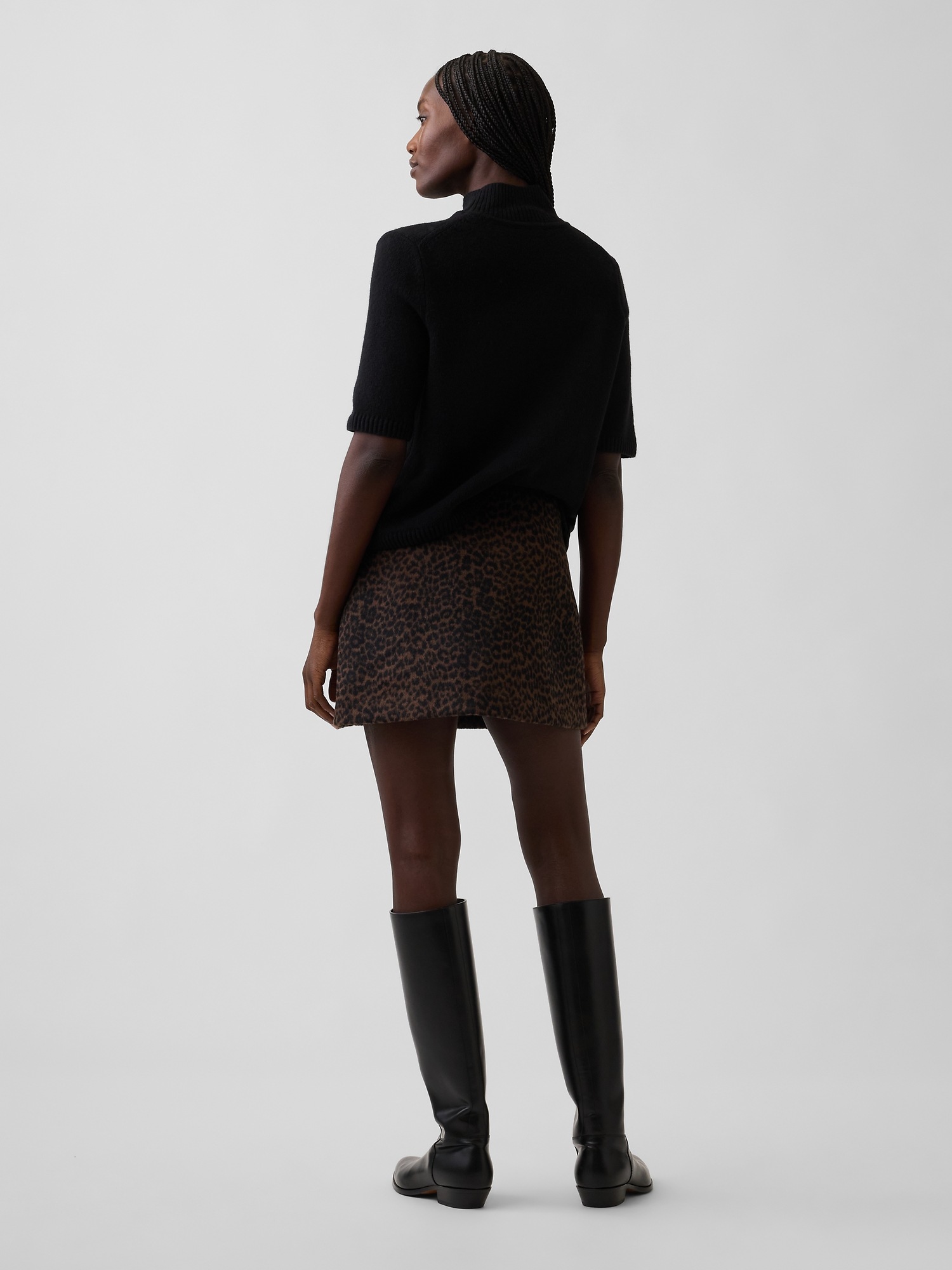 Женские юбки Gap A-Line Mini Skort — фото 2