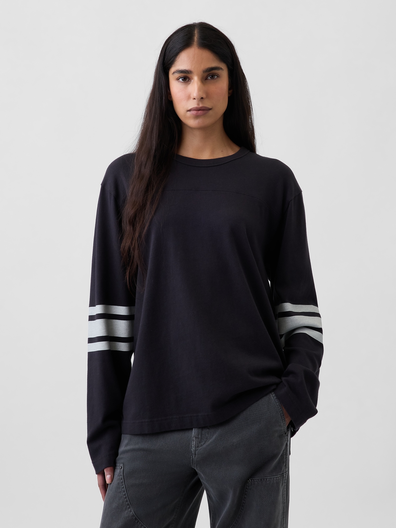 Мужские футболки Gap Heavyweight Varsity T-Shirt — фото 5