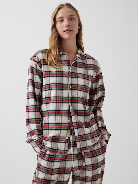 Adult Softest Flannel PJ Shirt