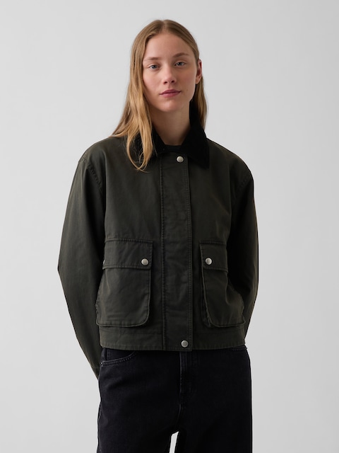Waxed Canvas Barn Jacket