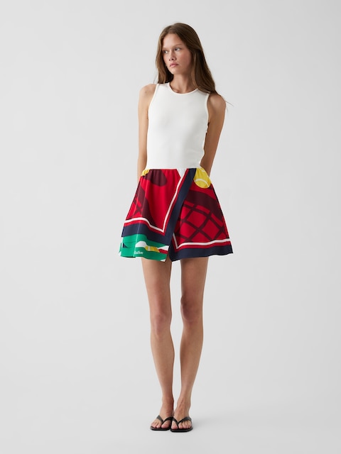 Gap × Malbon Handkerchief Mini Dress