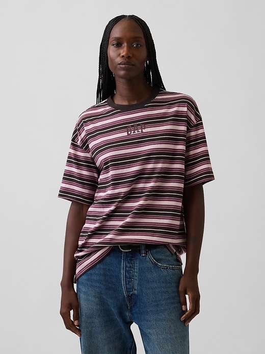 Organic Cotton VintageSoft Oversized Logo T-Shirt | Gap