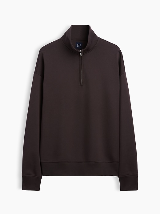 Heavyweight Oversized Quarter-Zip Pullover | Gap