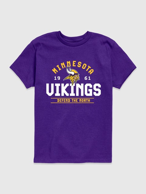 Kids NFL Team Motto Short Sleeve Graphic T-Shirt