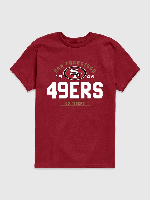 Kids NFL Team Motto Short Sleeve Graphic T-Shirt