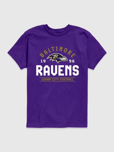 Kids NFL Team Motto Short Sleeve Graphic T-Shirt
