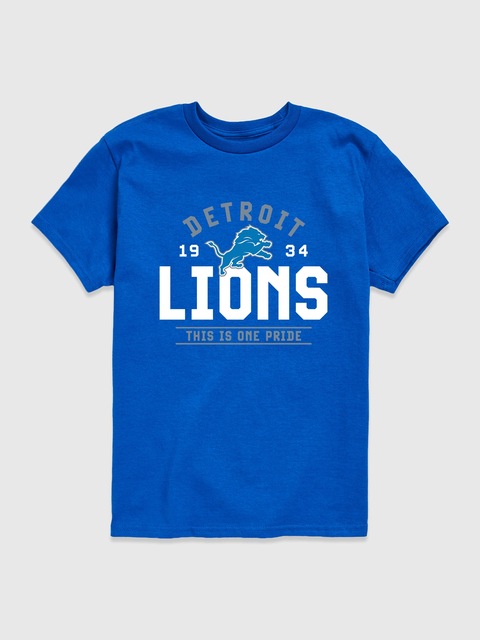 Kids NFL Team Motto Short Sleeve Graphic T-Shirt