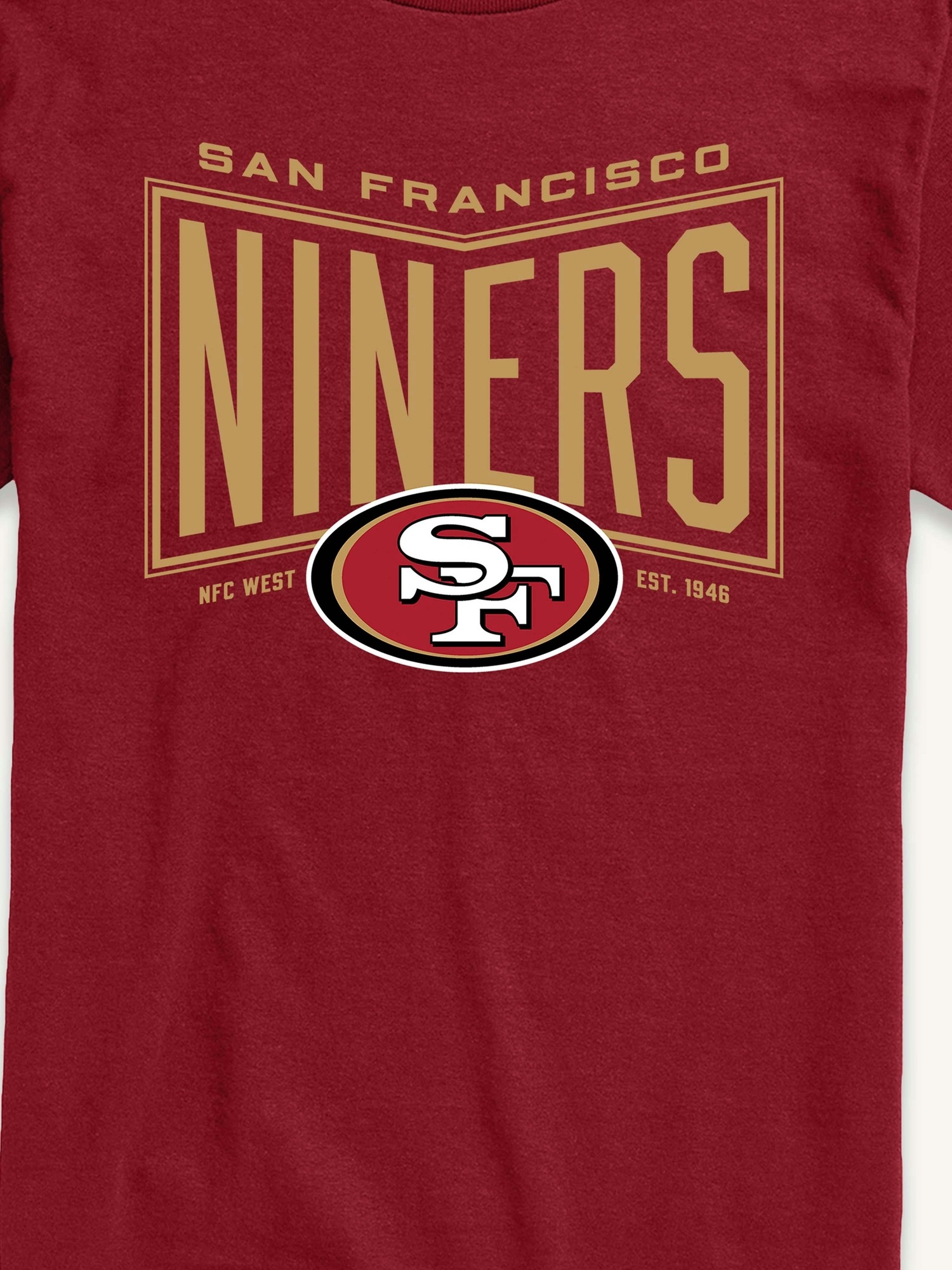 Мужская футболка Gap NFL Title Mark Short Sleeve Graphic, цвет: 49ers — фото 2