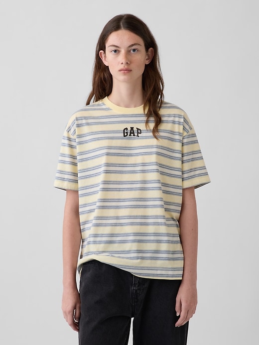 Organic Cotton VintageSoft Oversized Logo T-Shirt | Gap