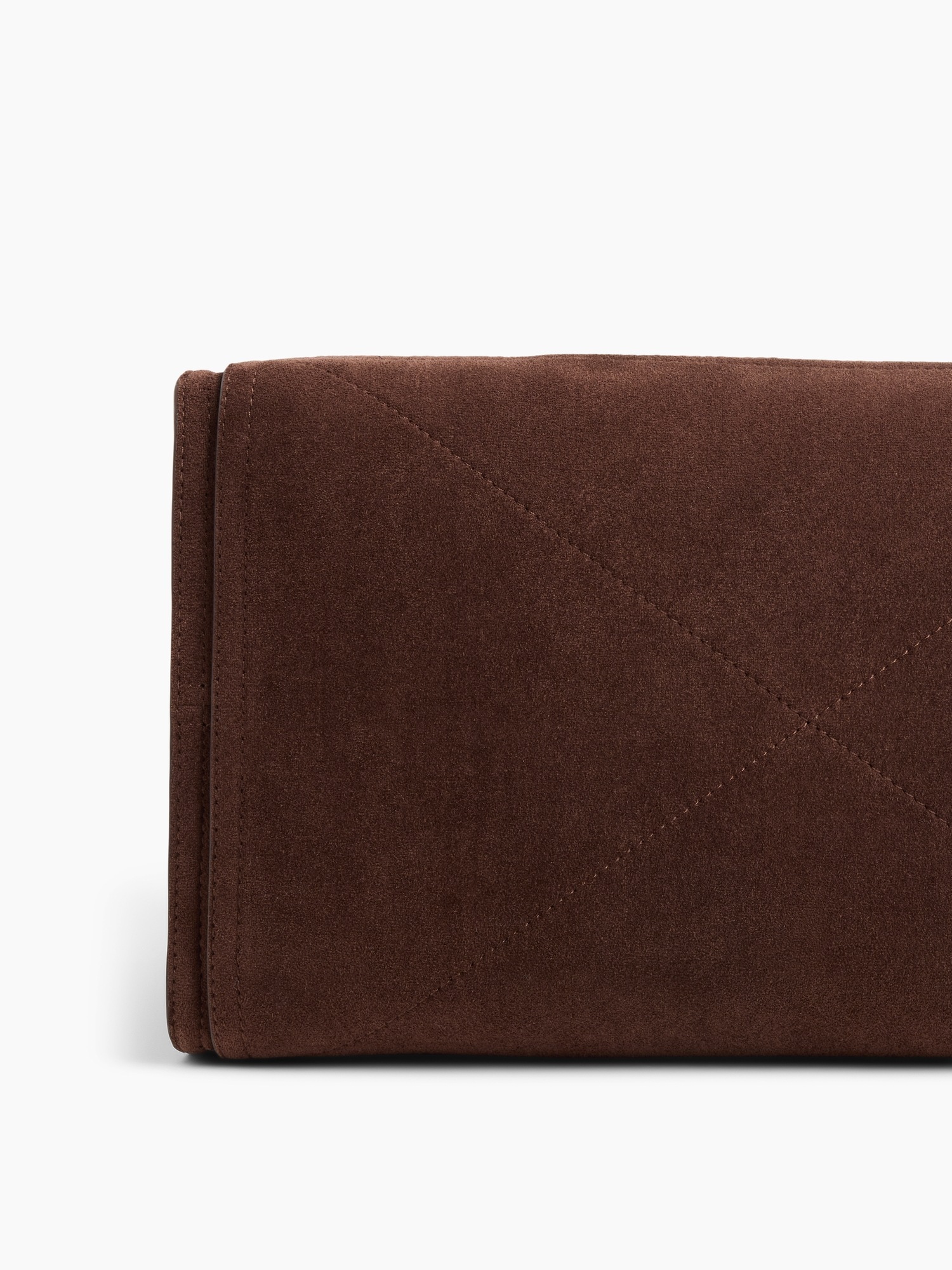 Женская сумка Gap Vegan Suede Five Pocket Tote, цвет: Коричневый, вариант 2 — фото 5