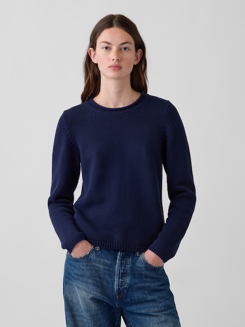 100% Cotton Rollneck Sweater